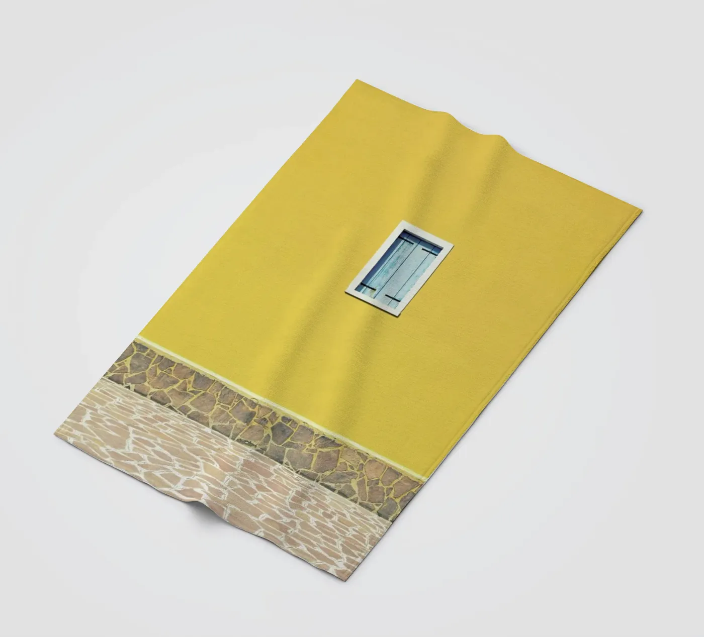 Yellow Fleecedecke von Rupert Höller