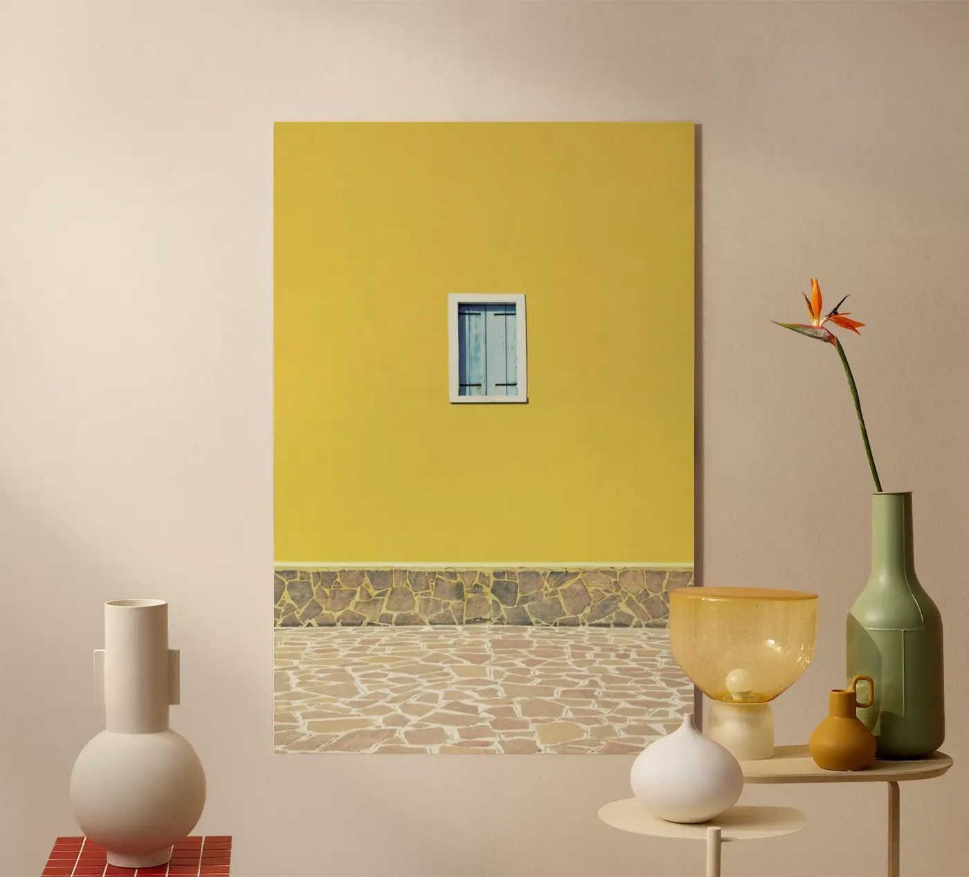 Yellow plexiglass da Rupert Höller