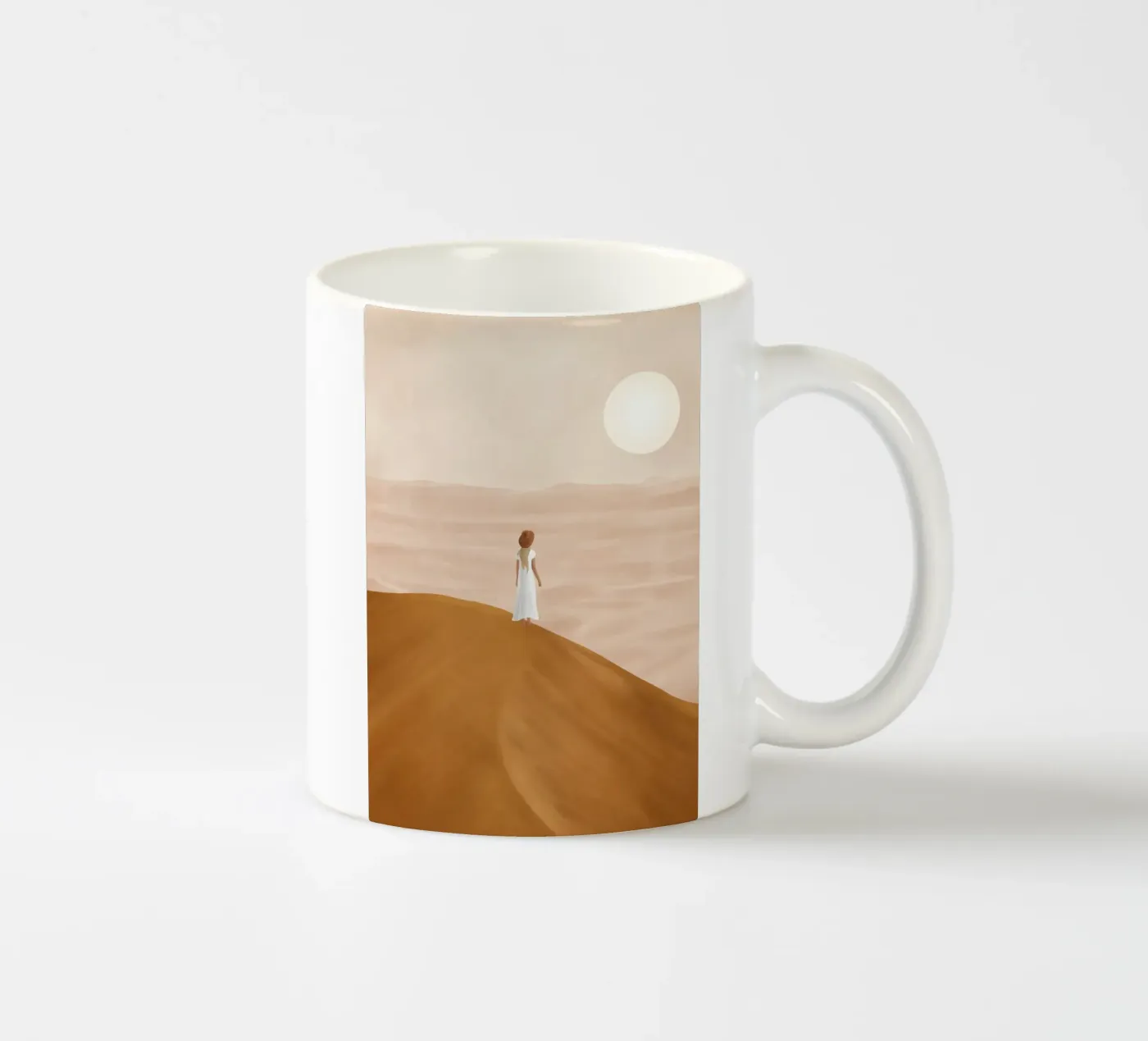 Endless Dunes ceramic mug by Flow Line