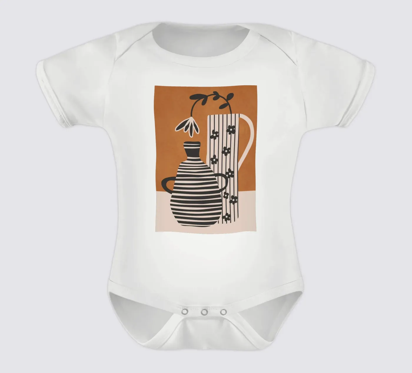 Patterned Stillness 6 body bébé de Flow Line