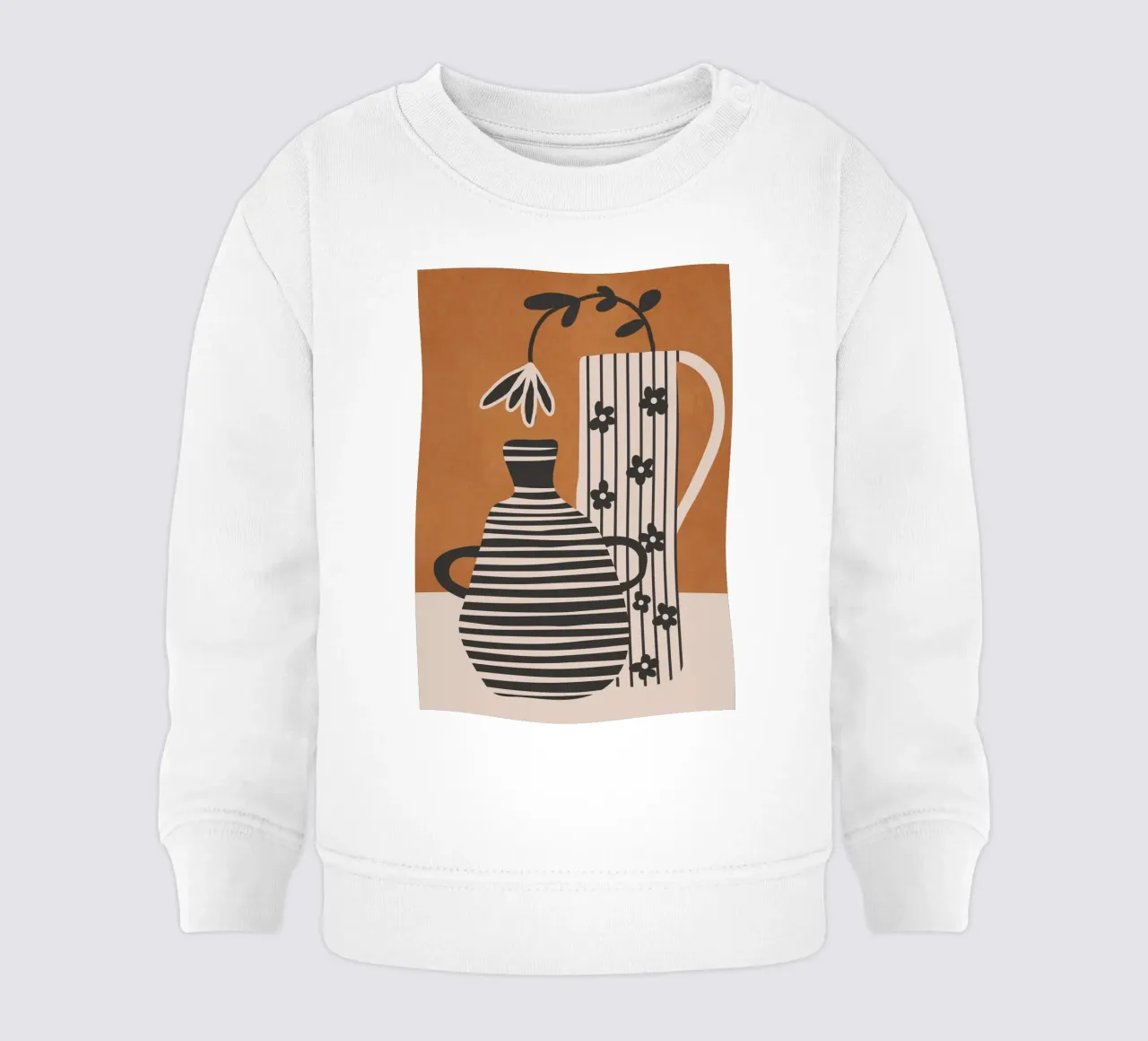 Patterned Stillness 6 felpa neonato da Flow Line