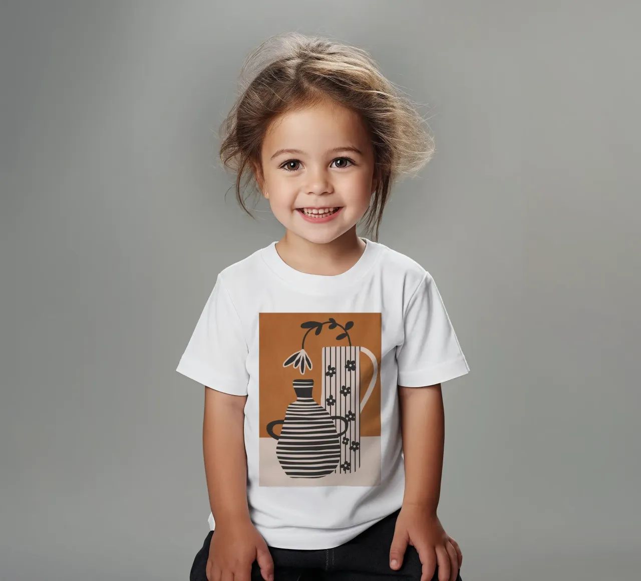Patterned Stillness 6 t-shirt bambini da Flow Line