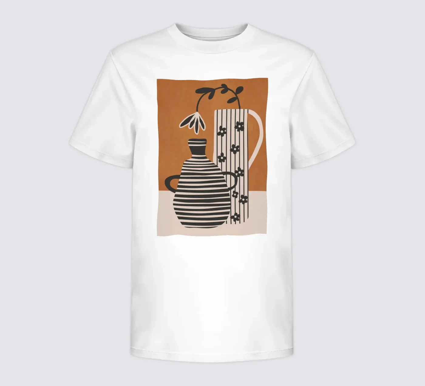 Patterned Stillness 6 kids t-shirt by Flow Line