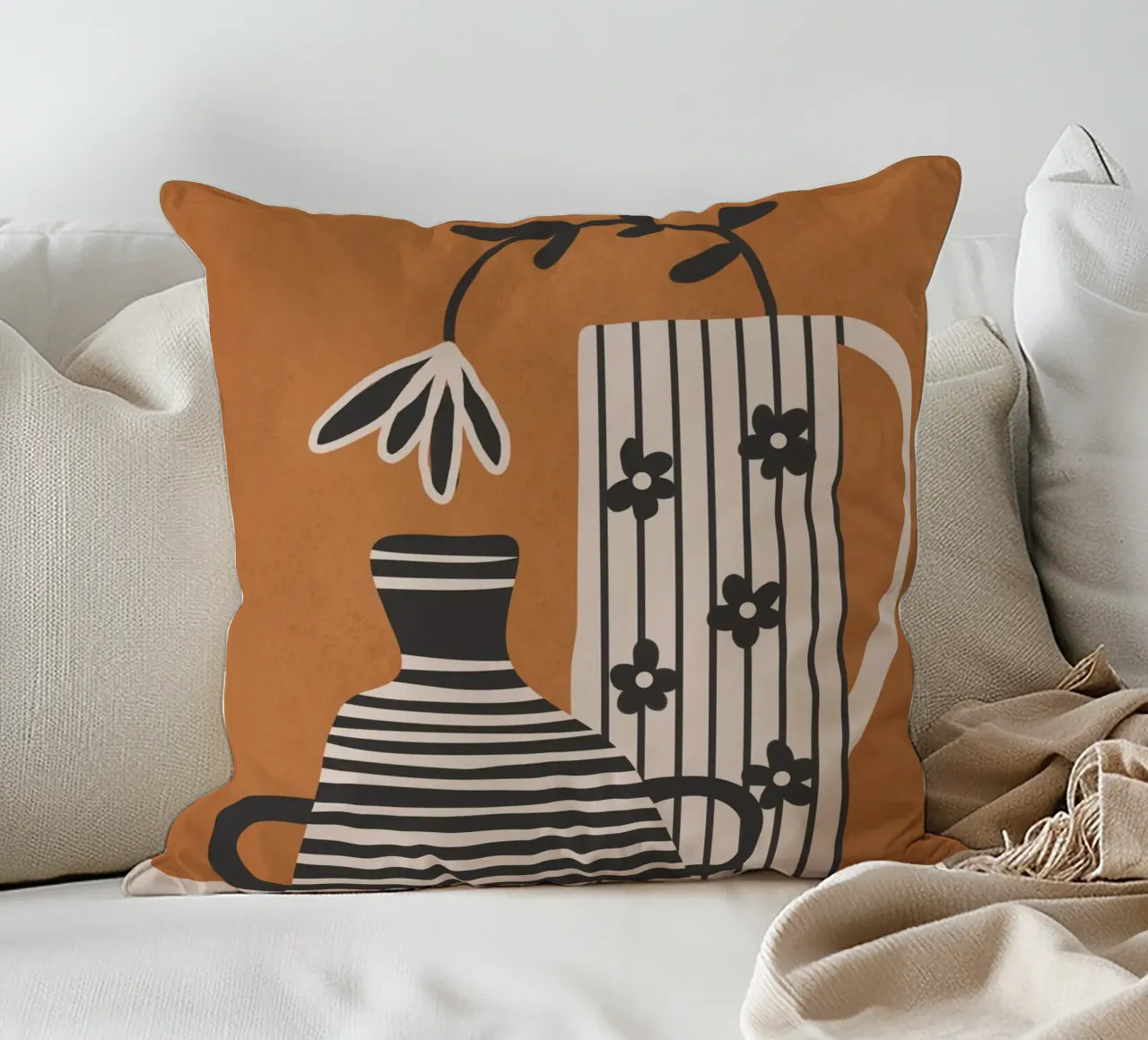 Patterned Stillness 6 cuscino da Flow Line