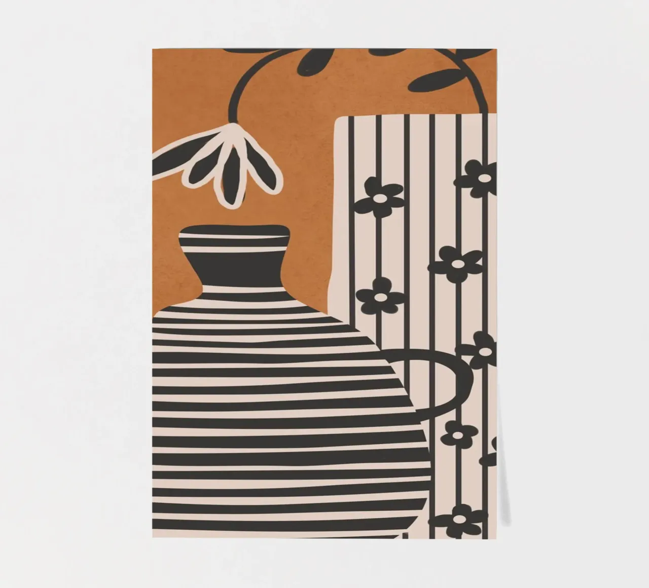 Patterned Stillness 6 stickervel van Flow Line