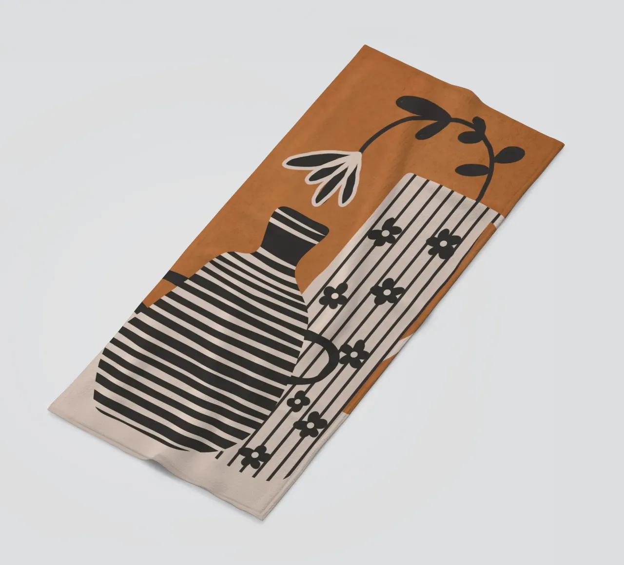 Patterned Stillness 6 telo mare da Flow Line