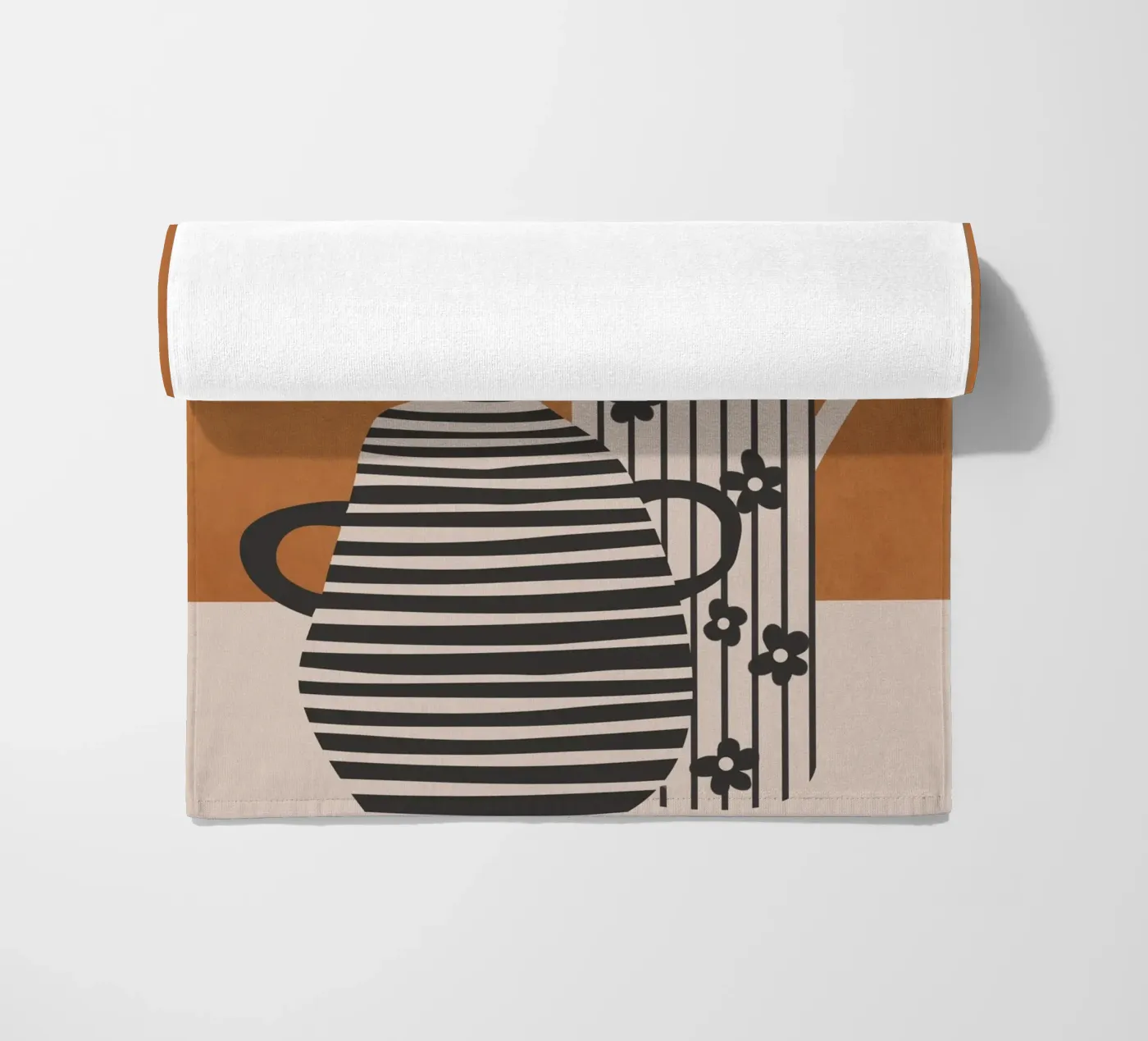 Patterned Stillness 6 strandhanddoek van Flow Line