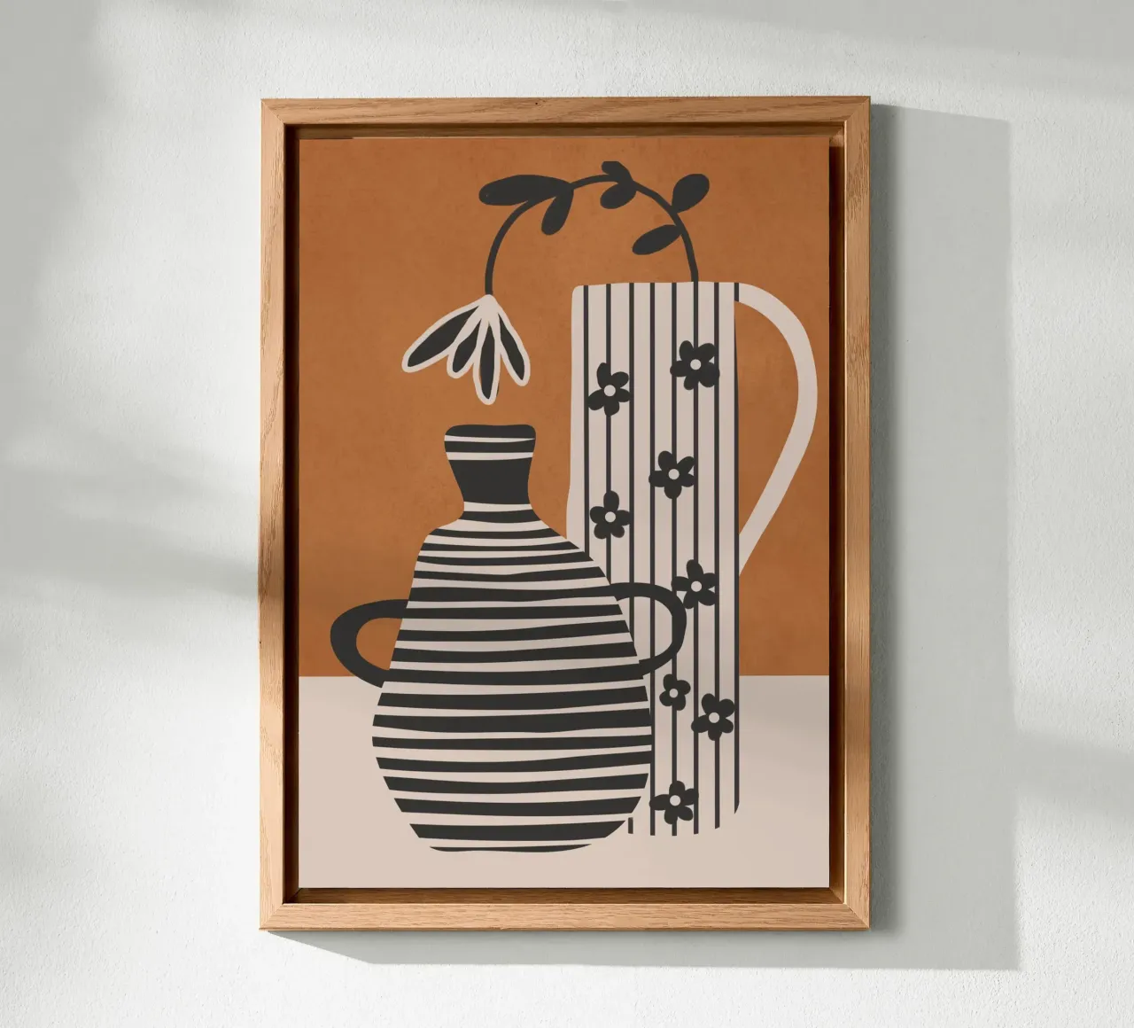 Patterned Stillness 6 pannello forex da Flow Line