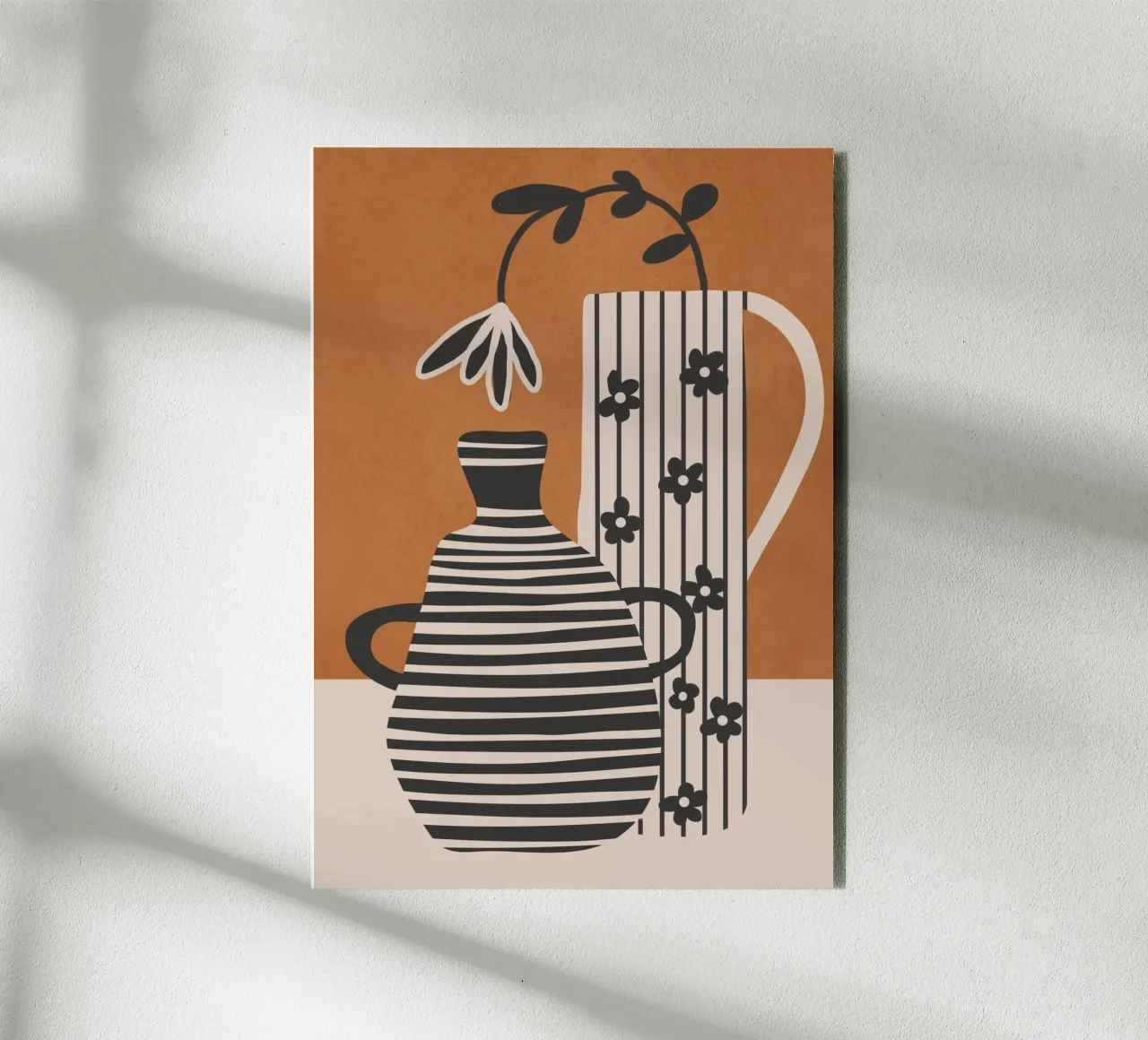 Patterned Stillness 6 pannello forex da Flow Line