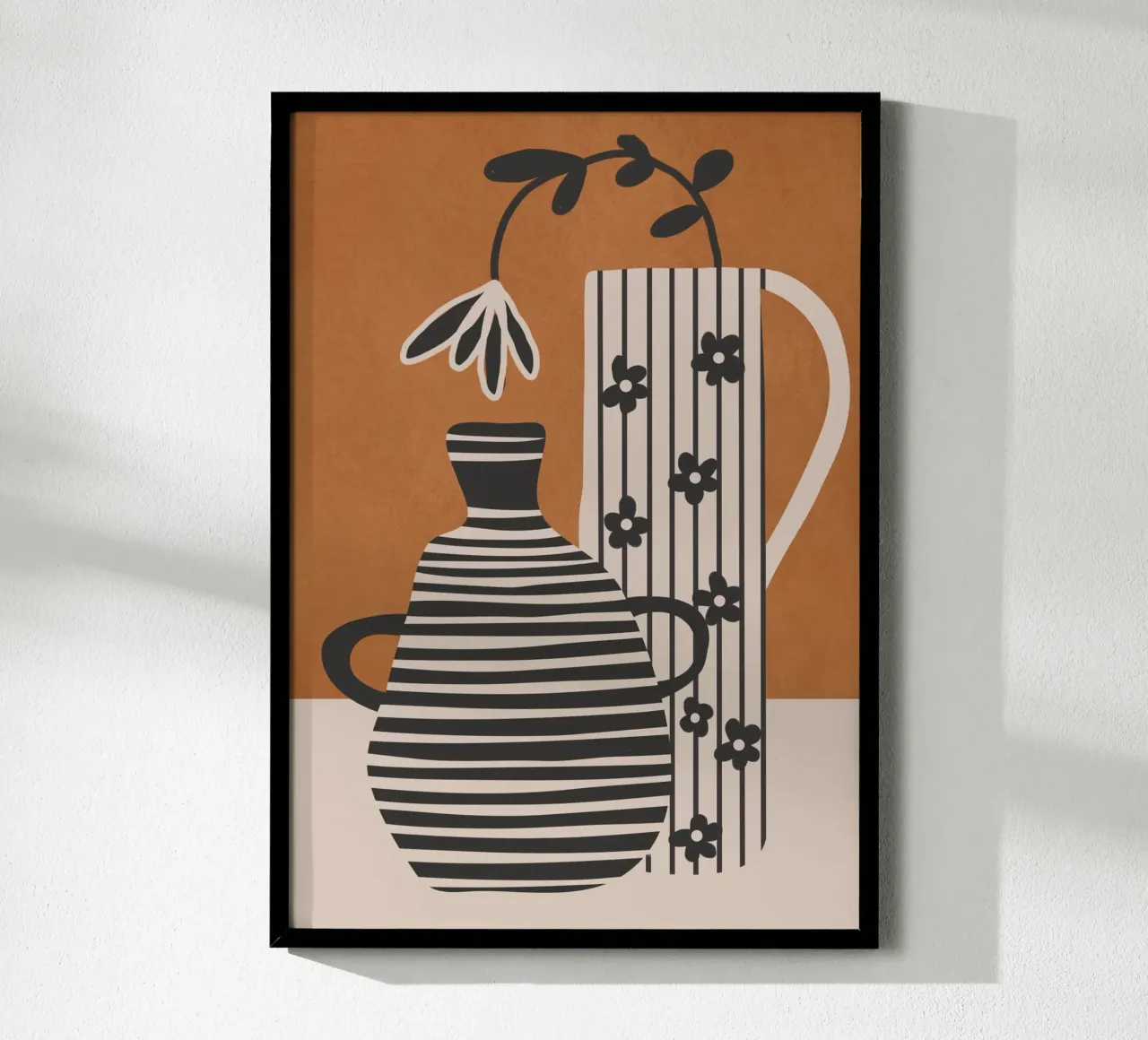 Patterned Stillness 6 Poster von Flow Line