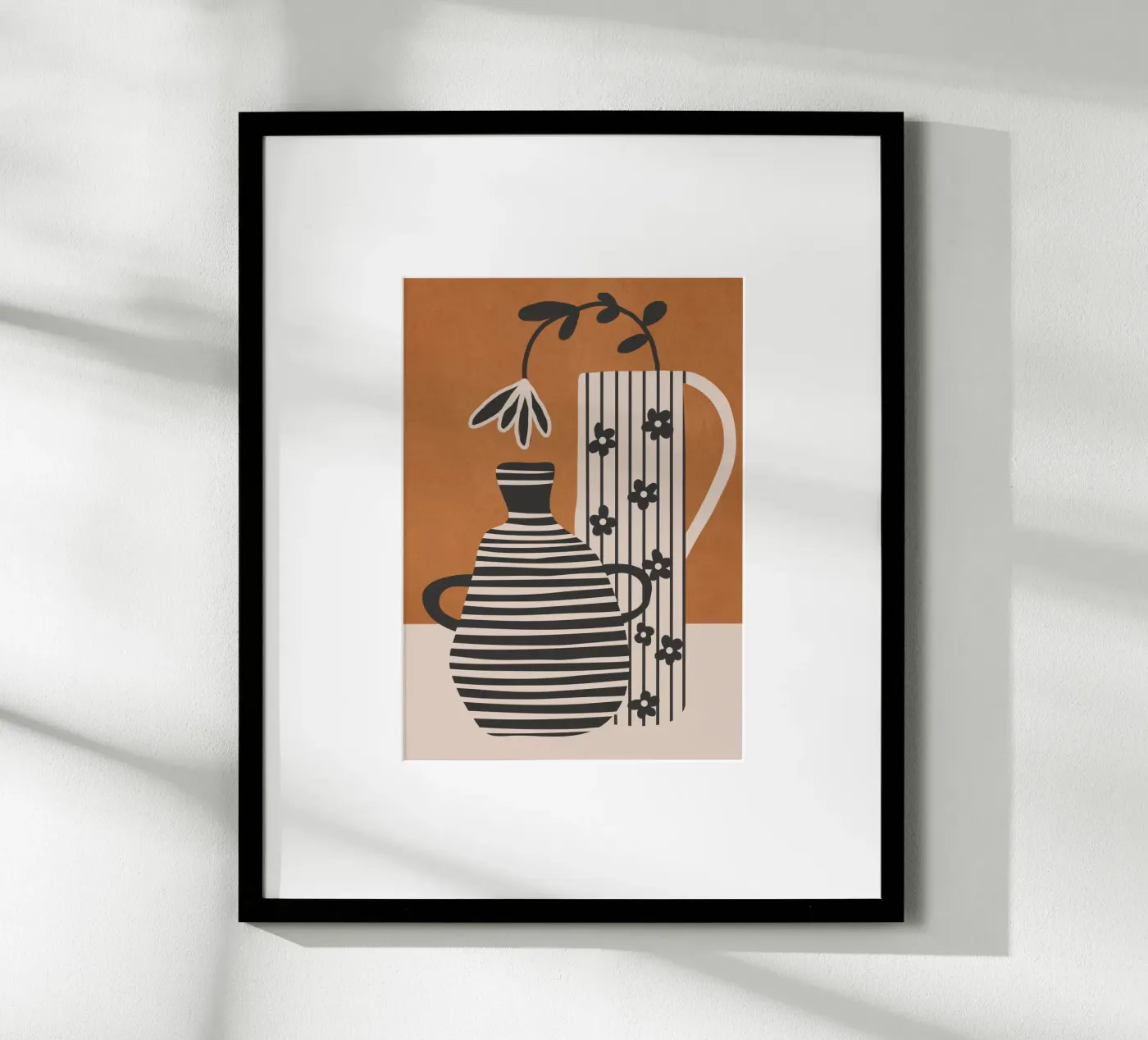 Patterned Stillness 6 Poster von Flow Line