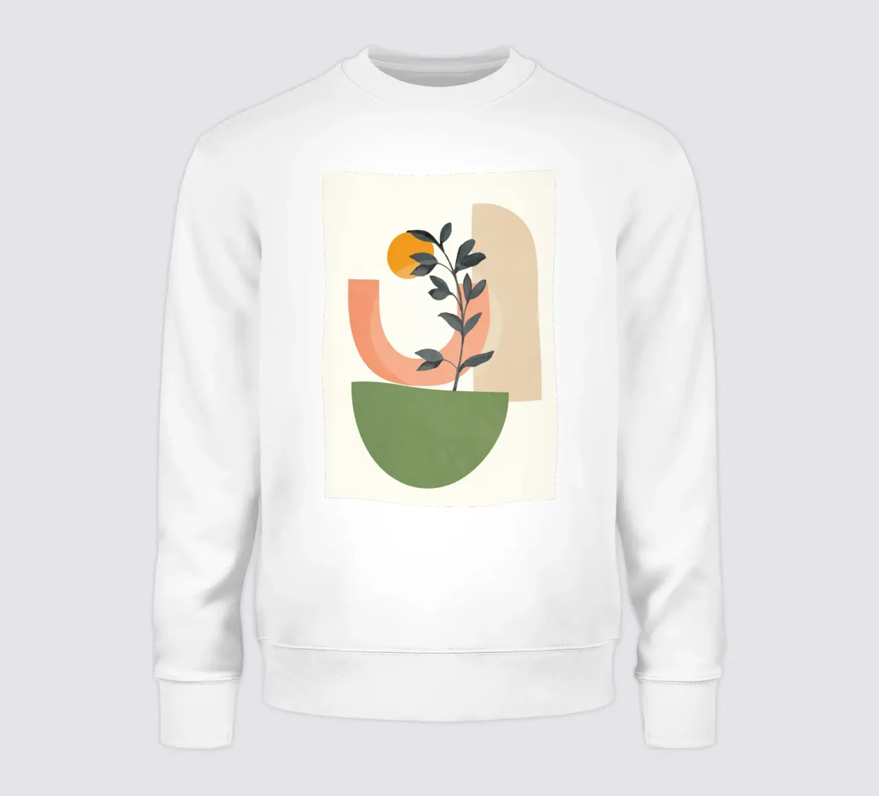 Abstract Sunset 04 sweatshirt by Flow Line
