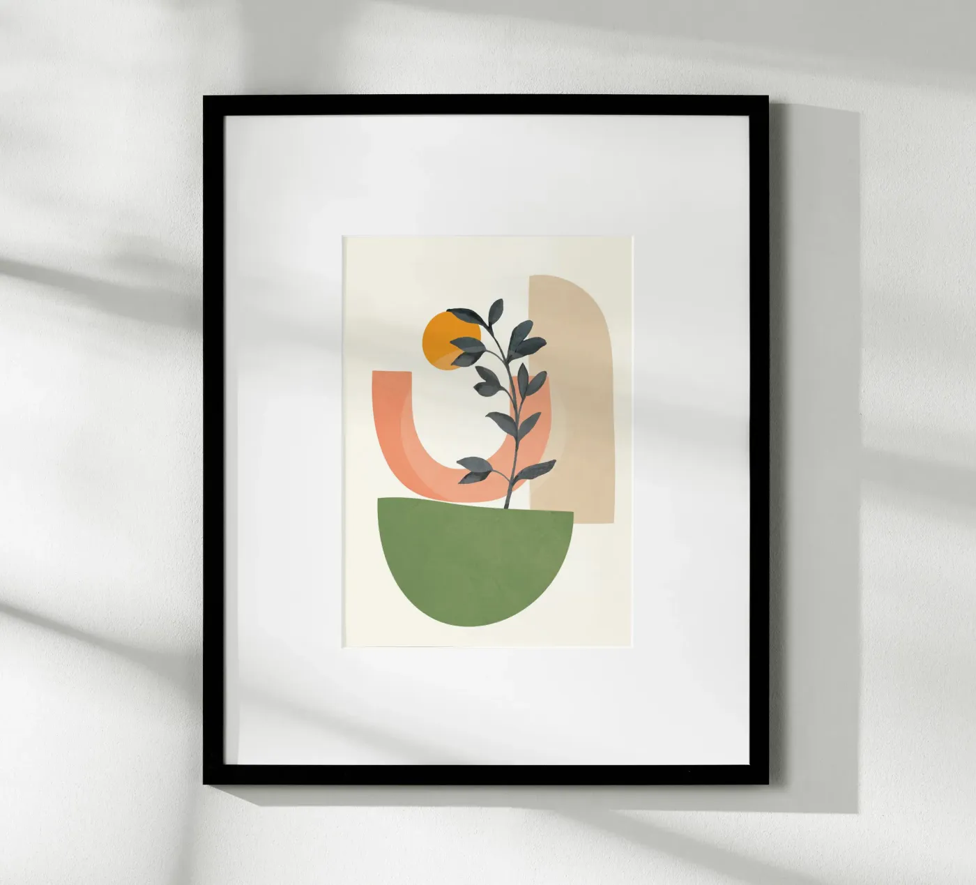 Abstract Sunset 04 poster da Flow Line