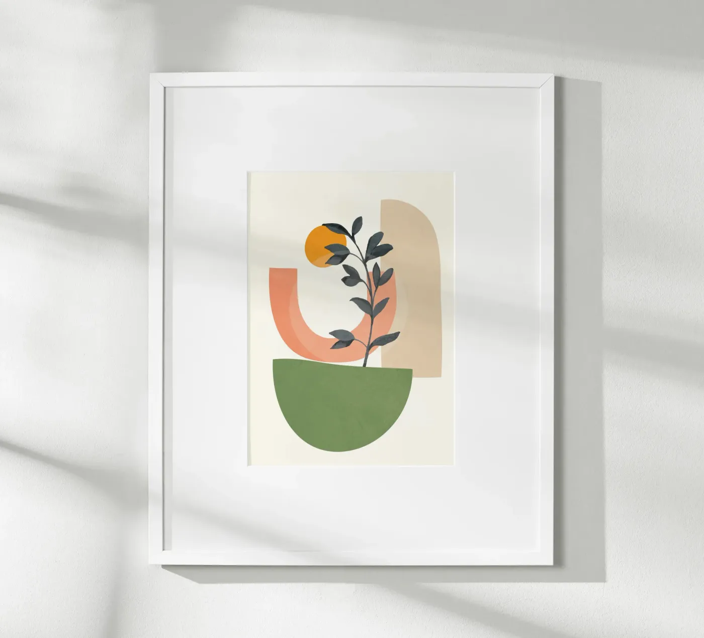 Abstract Sunset 04 poster da Flow Line