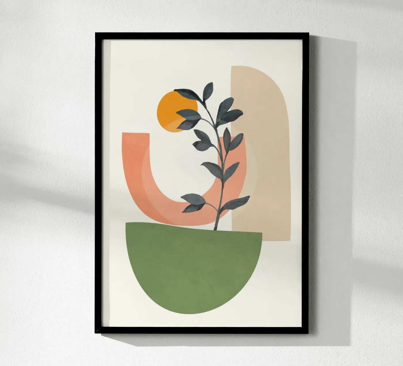 Abstract Sunset 04 poster da Flow Line