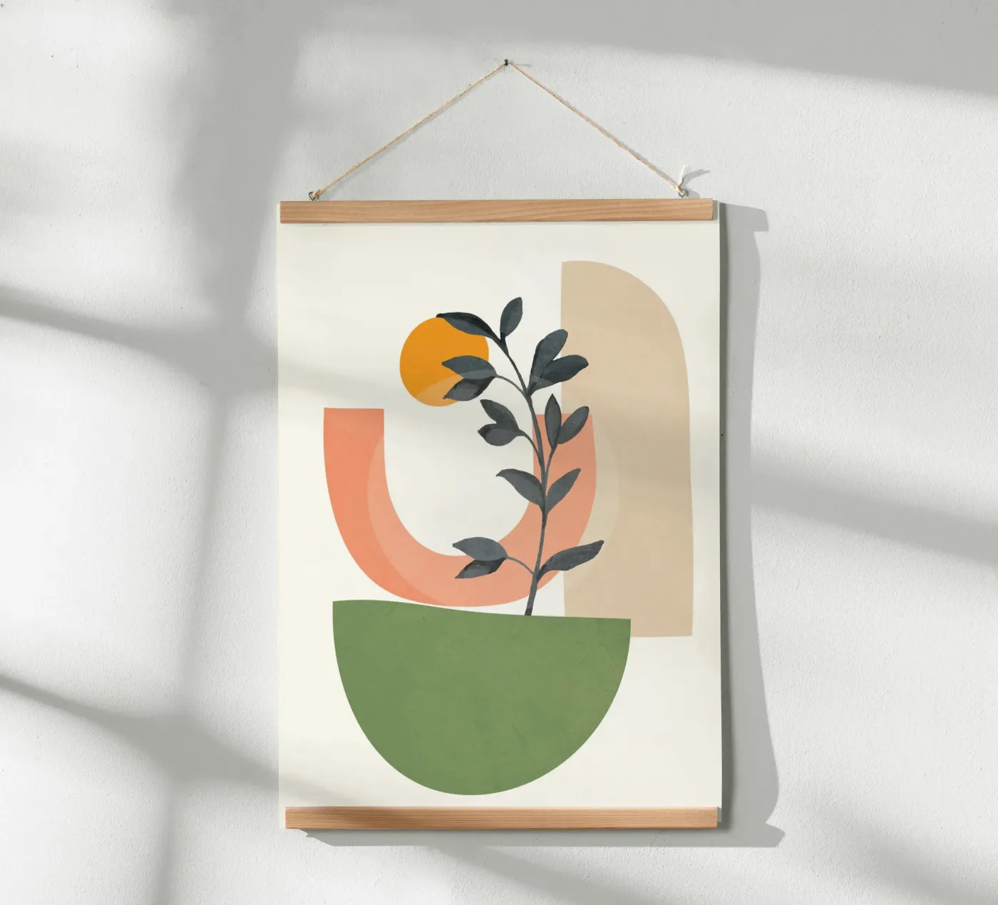 Abstract Sunset 04 poster da Flow Line