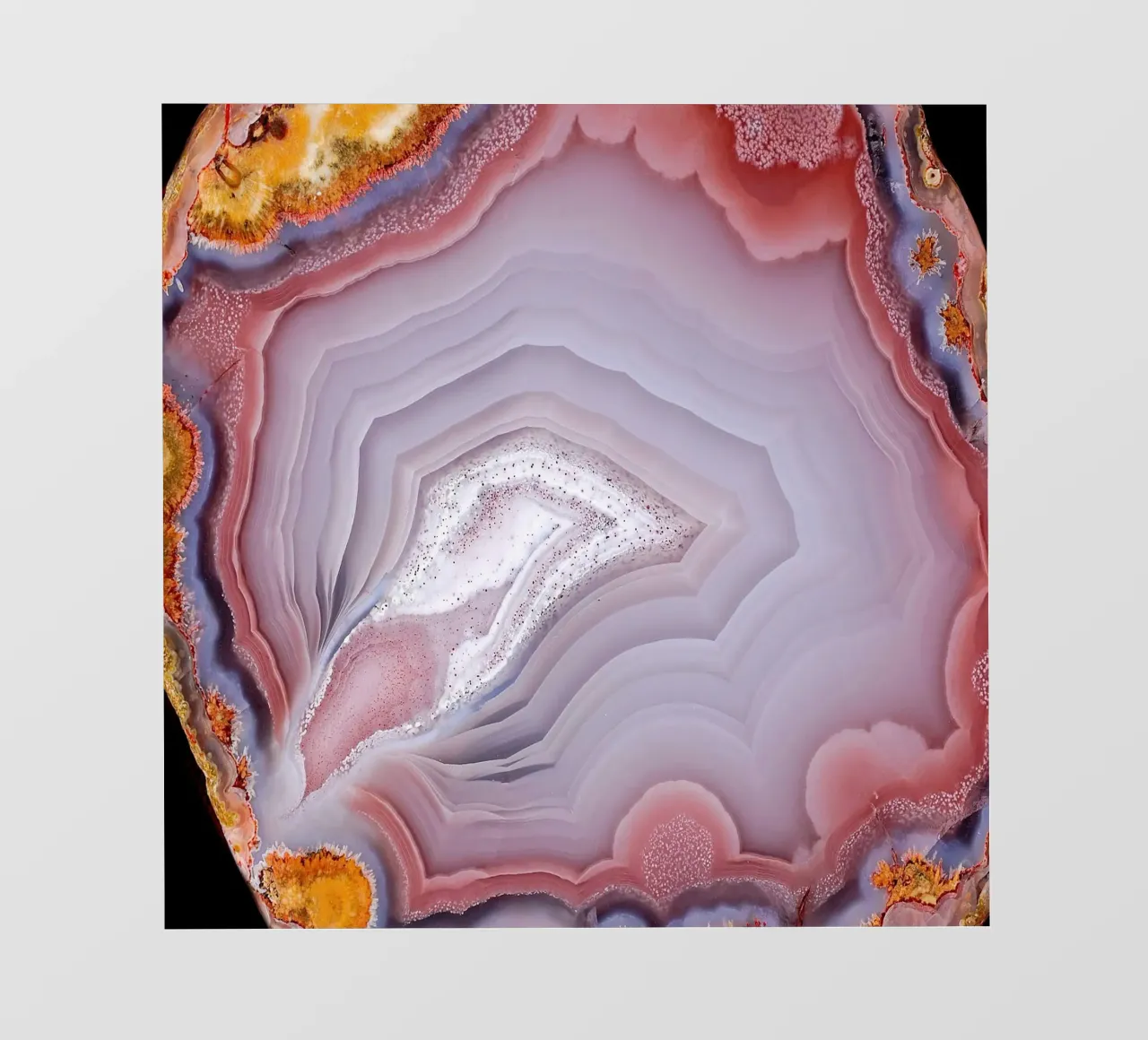 Texture fetta d'agata 17 pellicola backlit da Gemstone Textures