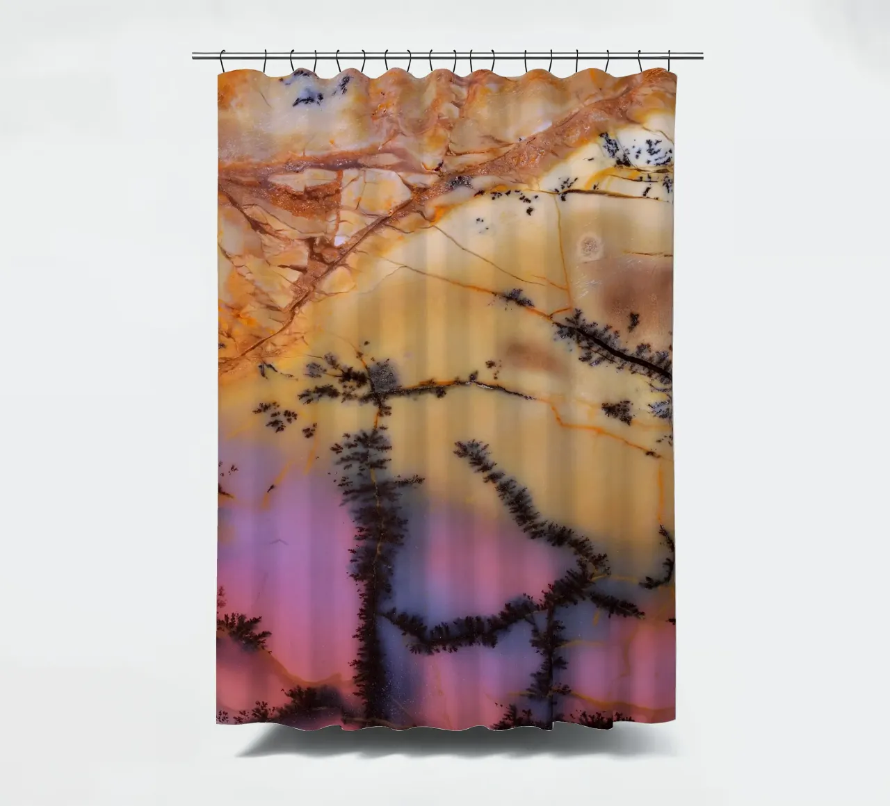 Texture fetta d'agata 18 tenda da doccia da Gemstone Textures