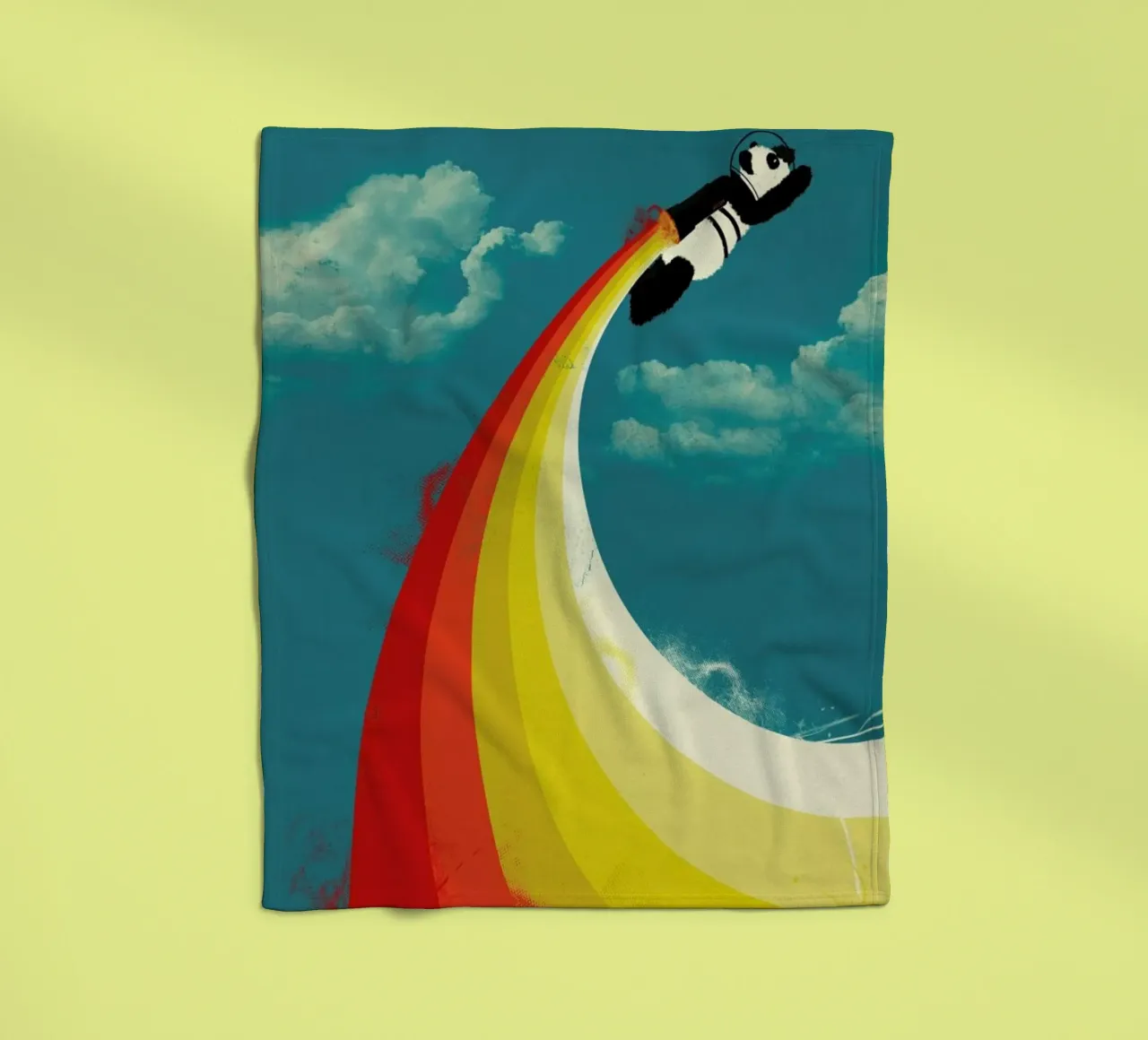 Panda Express Fleecedecke von Jay Fleck