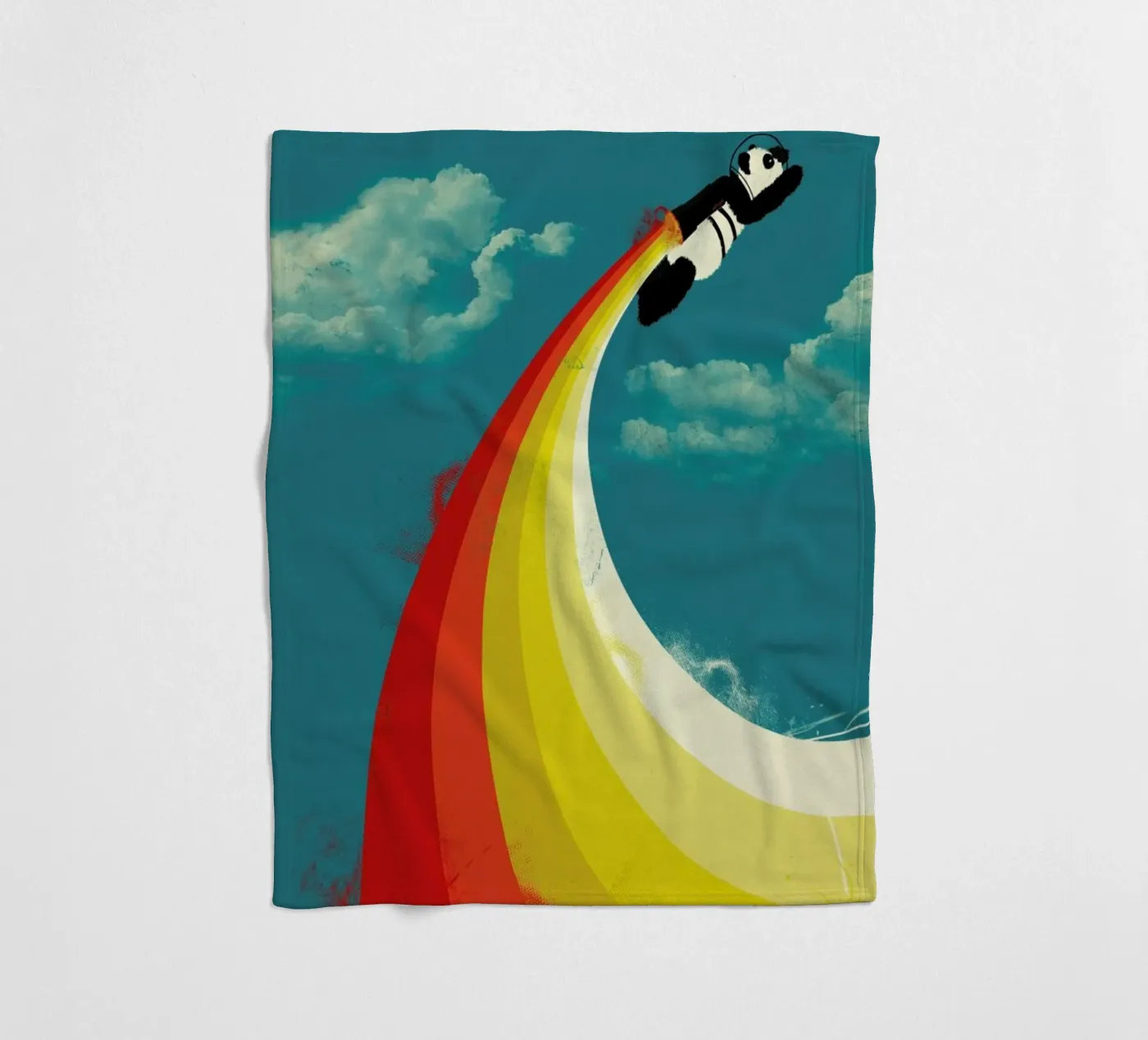 Panda Express fleecedeken van Jay Fleck