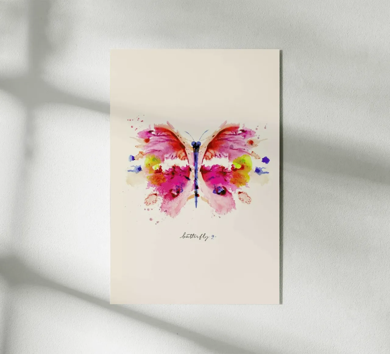 Ink Butterfly plexiglass da Flora & Fauna