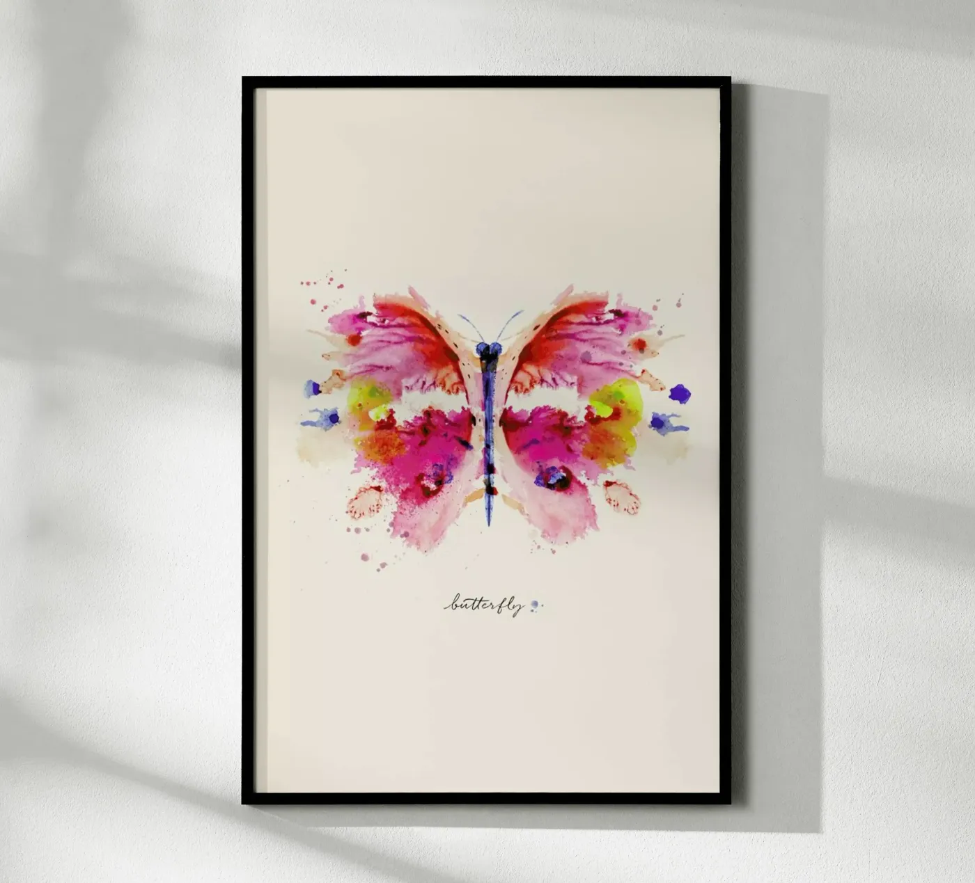 Ink Butterfly poster da Flora & Fauna