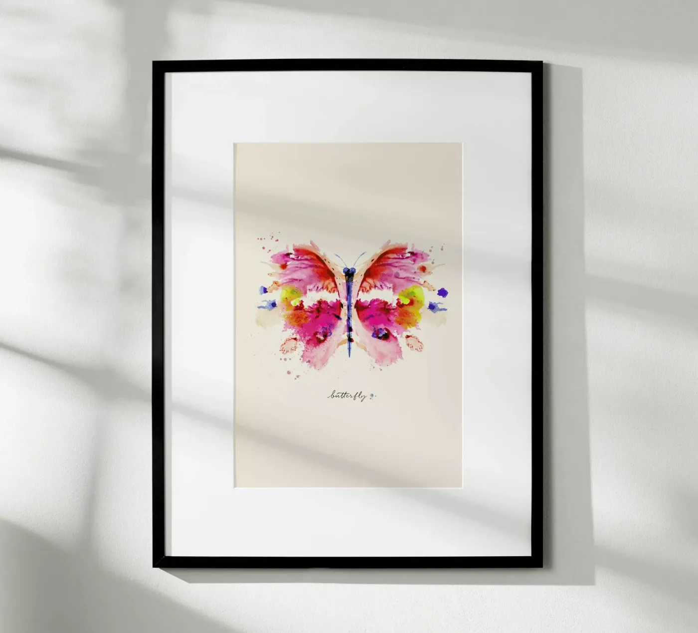 Ink Butterfly poster da Flora & Fauna