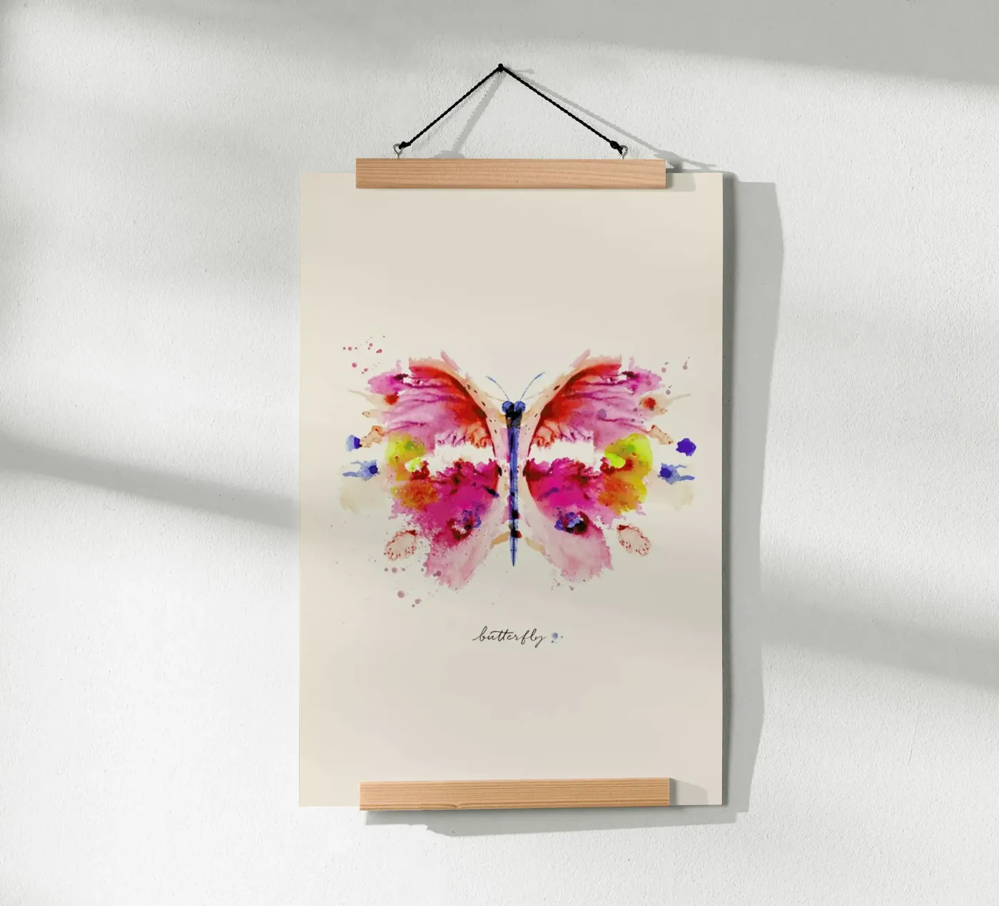 Ink Butterfly poster da Flora & Fauna