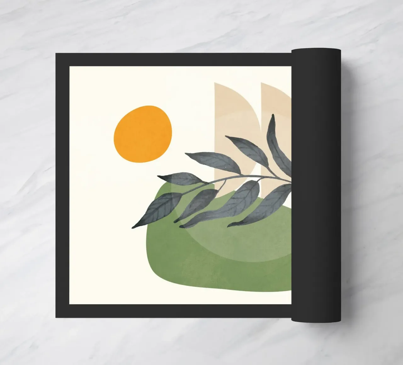 Abstract Sunset 06 zerbino da Flow Line