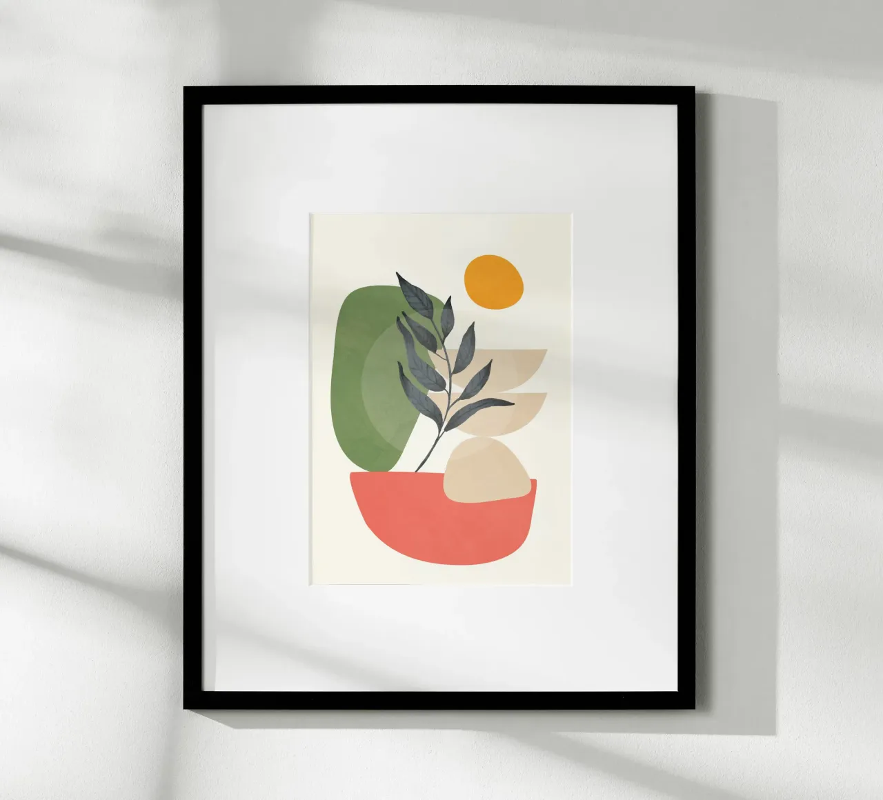 Abstract Sunset 06 poster da Flow Line