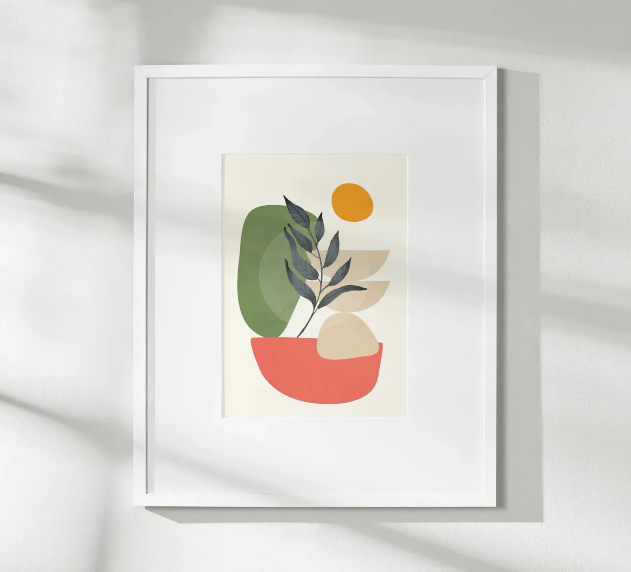 Abstract Sunset 06 poster da Flow Line