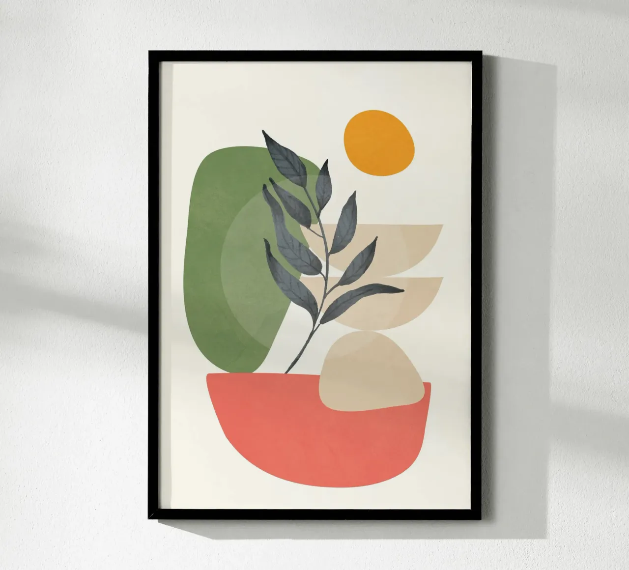 Abstract Sunset 06 poster da Flow Line