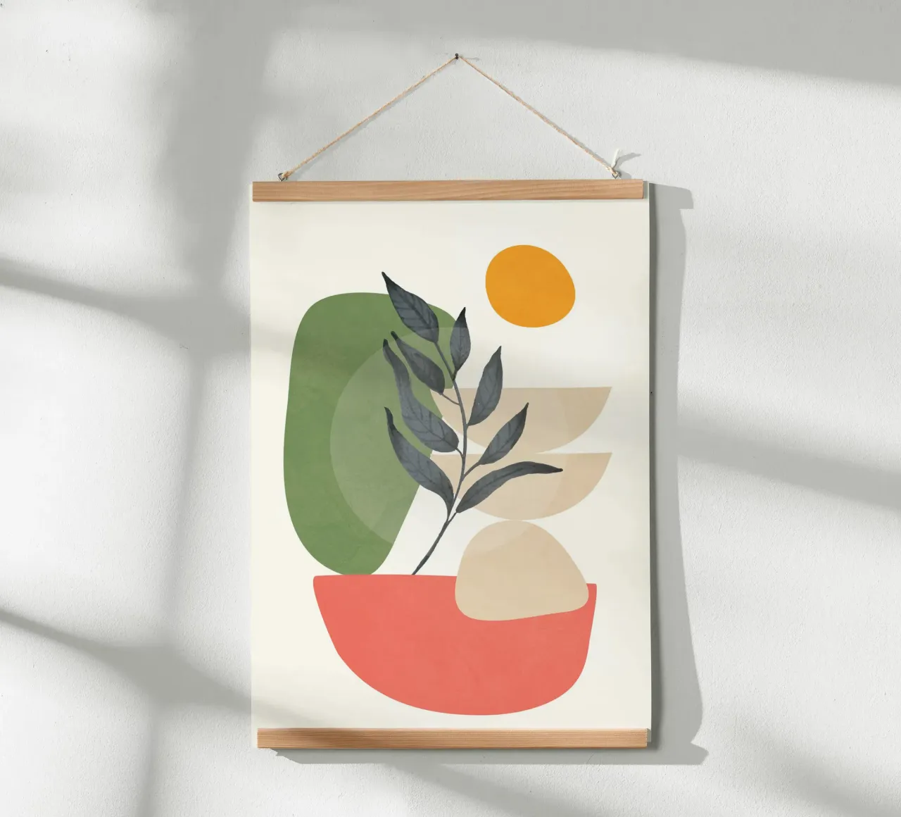 Abstract Sunset 06 poster da Flow Line