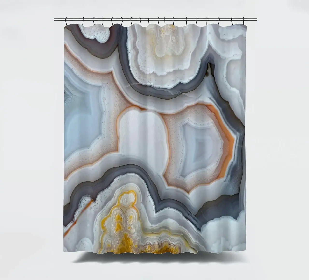 Agata Fetta Texture 20 tenda da doccia da Gemstone Textures