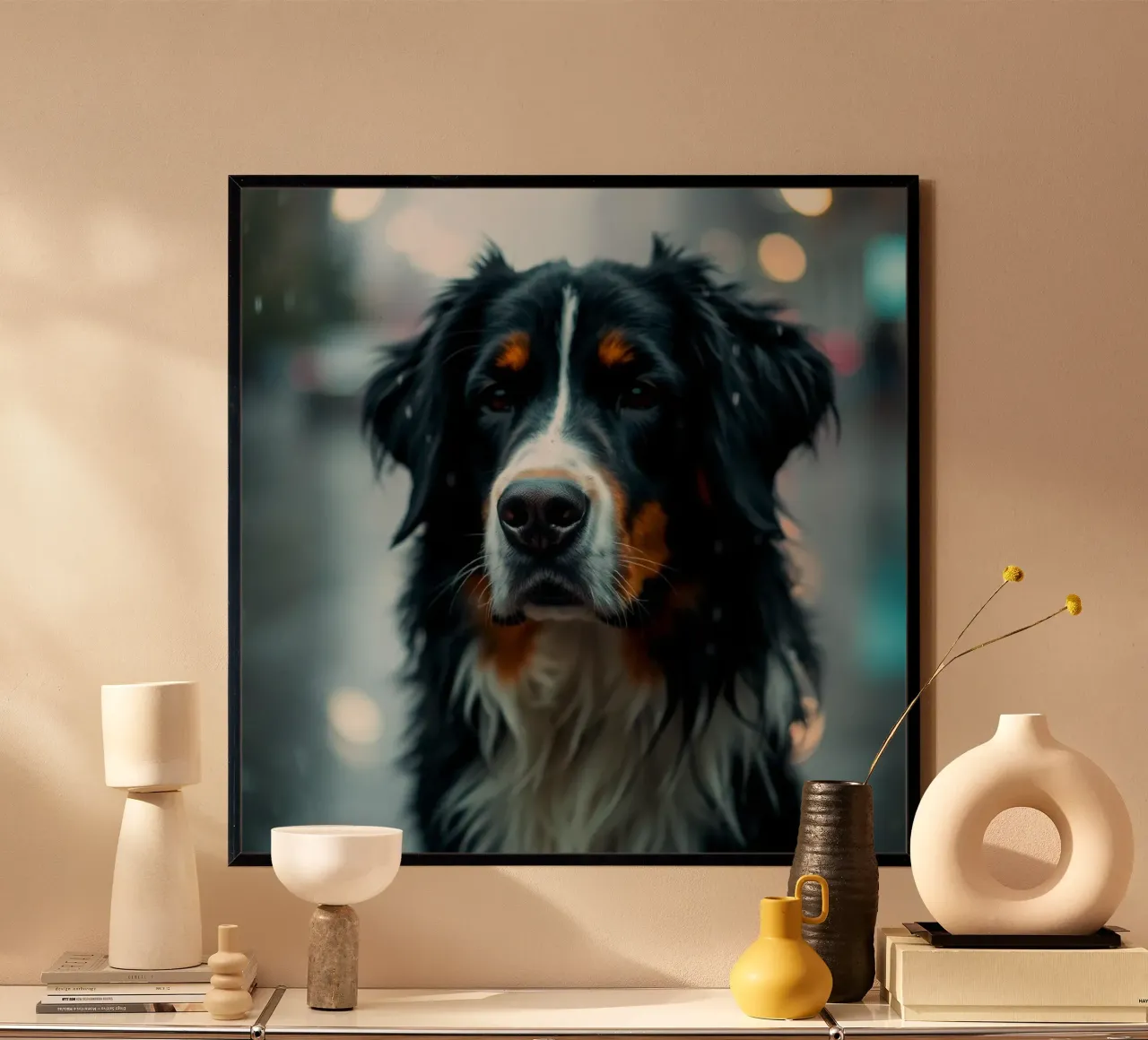 Bellissimo cane da montagna bernese #171 poster da Yumis.Beargang.and.Me