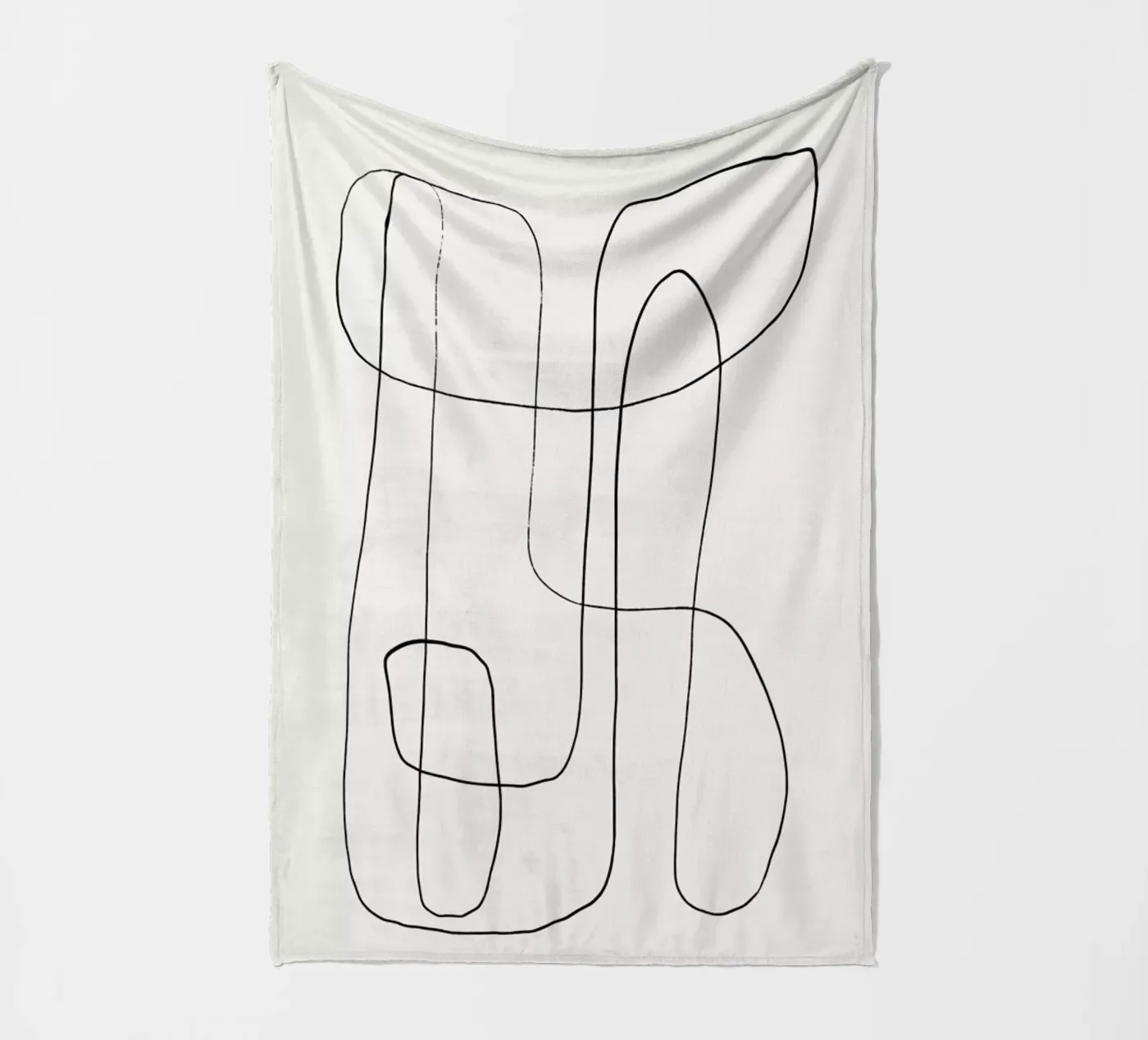 Traced 2 fleecedeken van Graphite