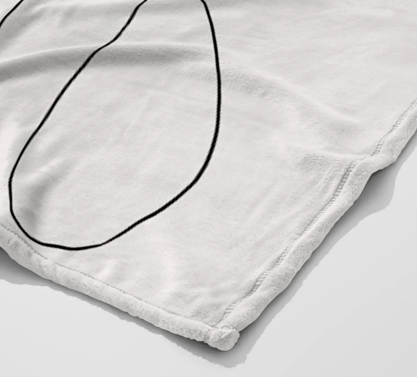 Traced 2 fleece blanket by Graphite