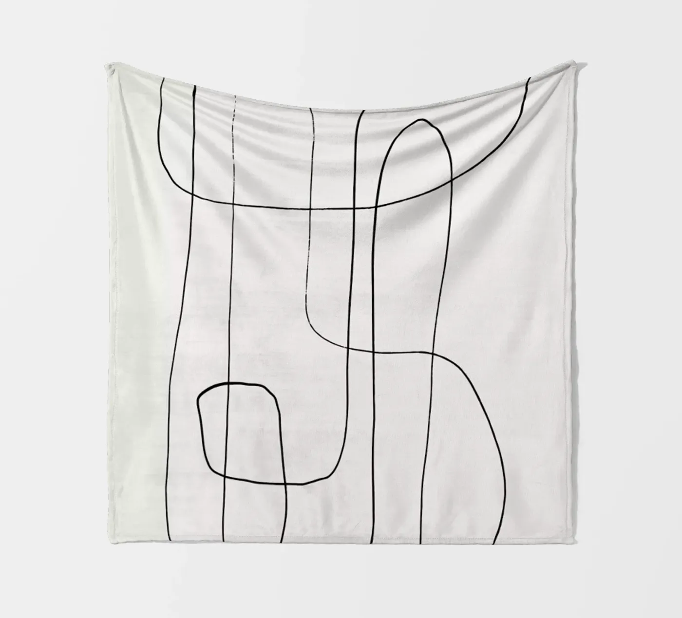 Traced 2 fleecedeken van Graphite