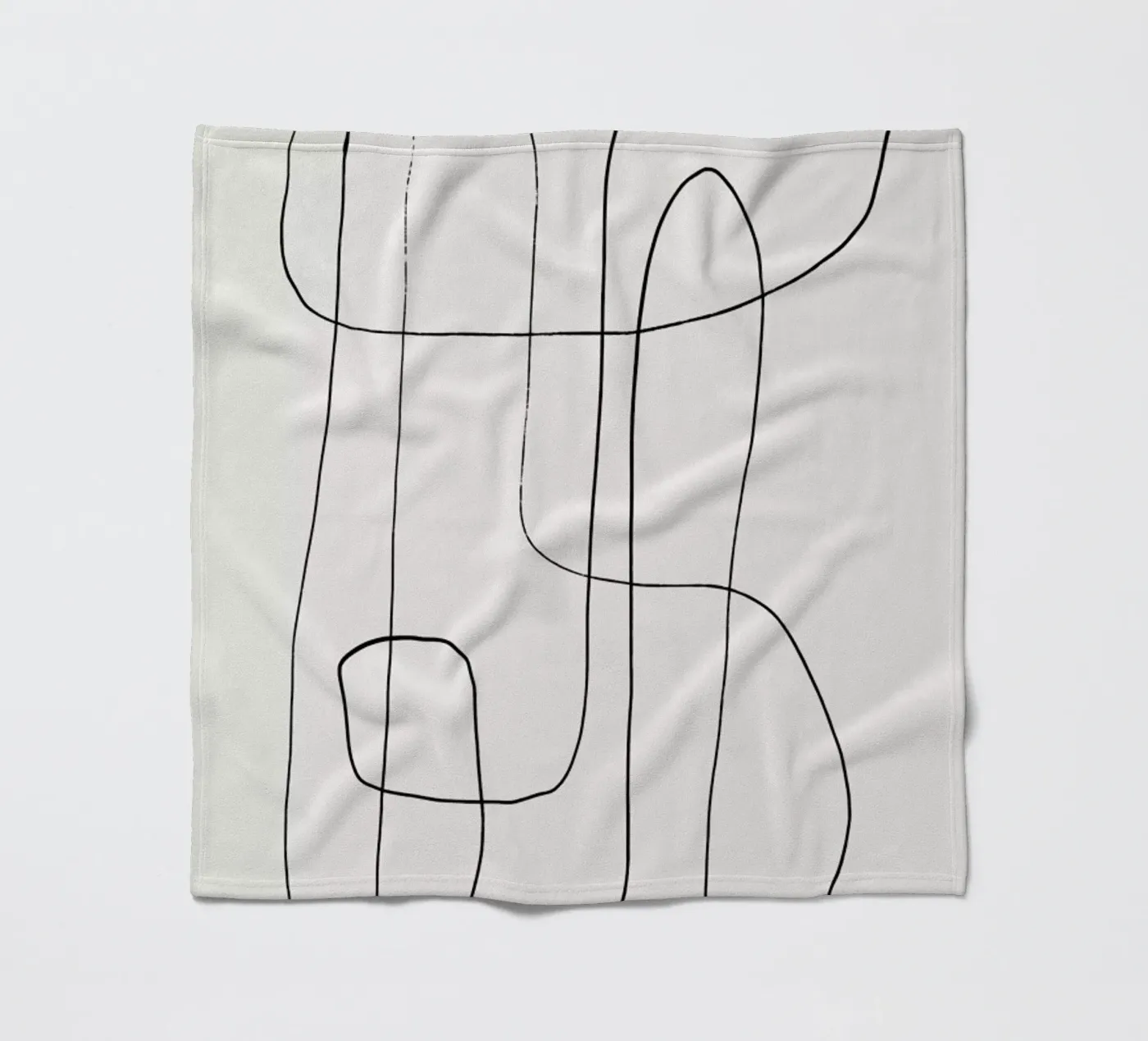 Traced 2 fleecedeken van Graphite
