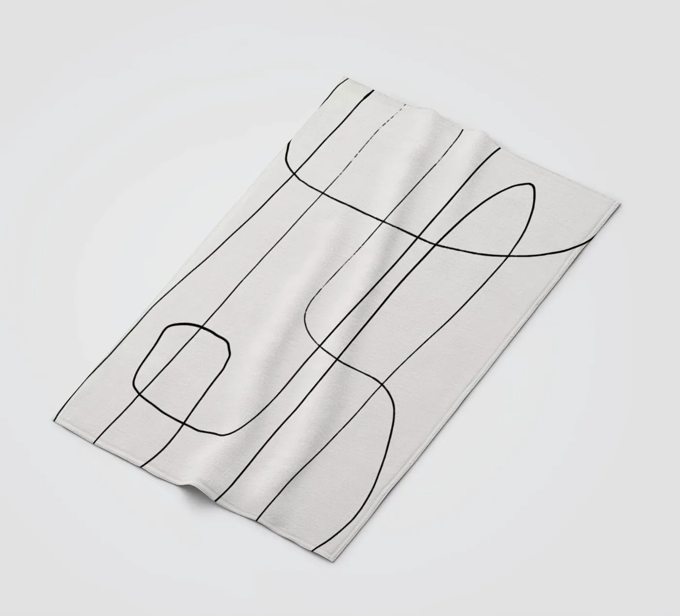 Traced 2 fleecedeken van Graphite