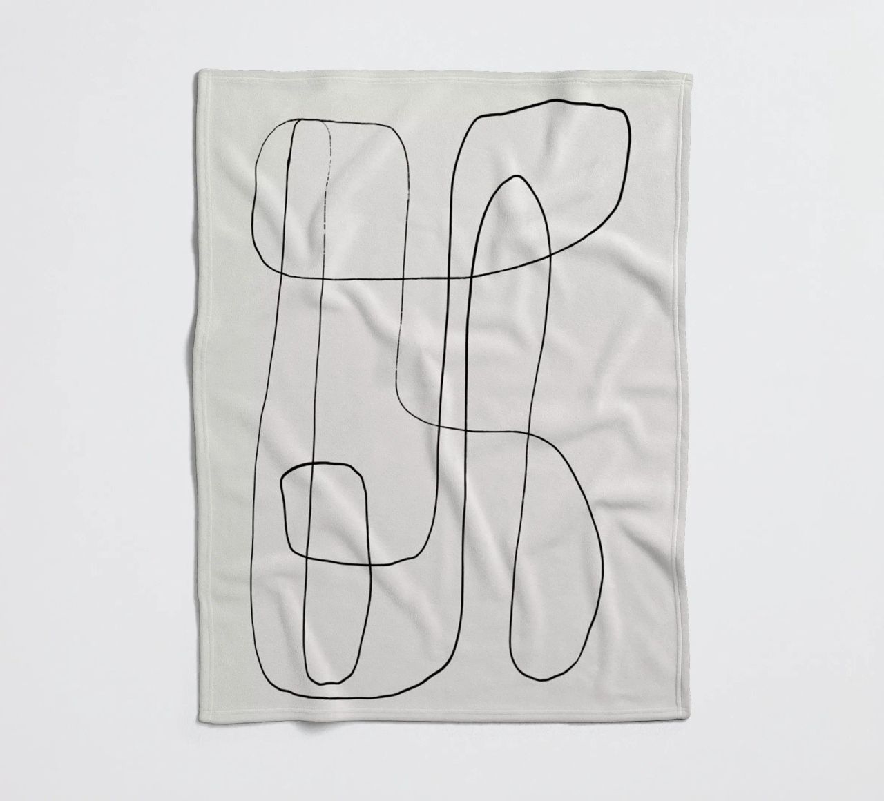 Traced 2 Fleecedecke von Graphite