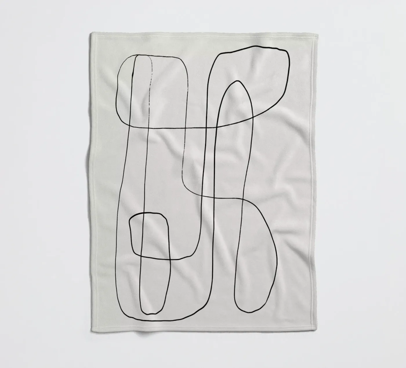 Traced 2 fleecedeken van Graphite