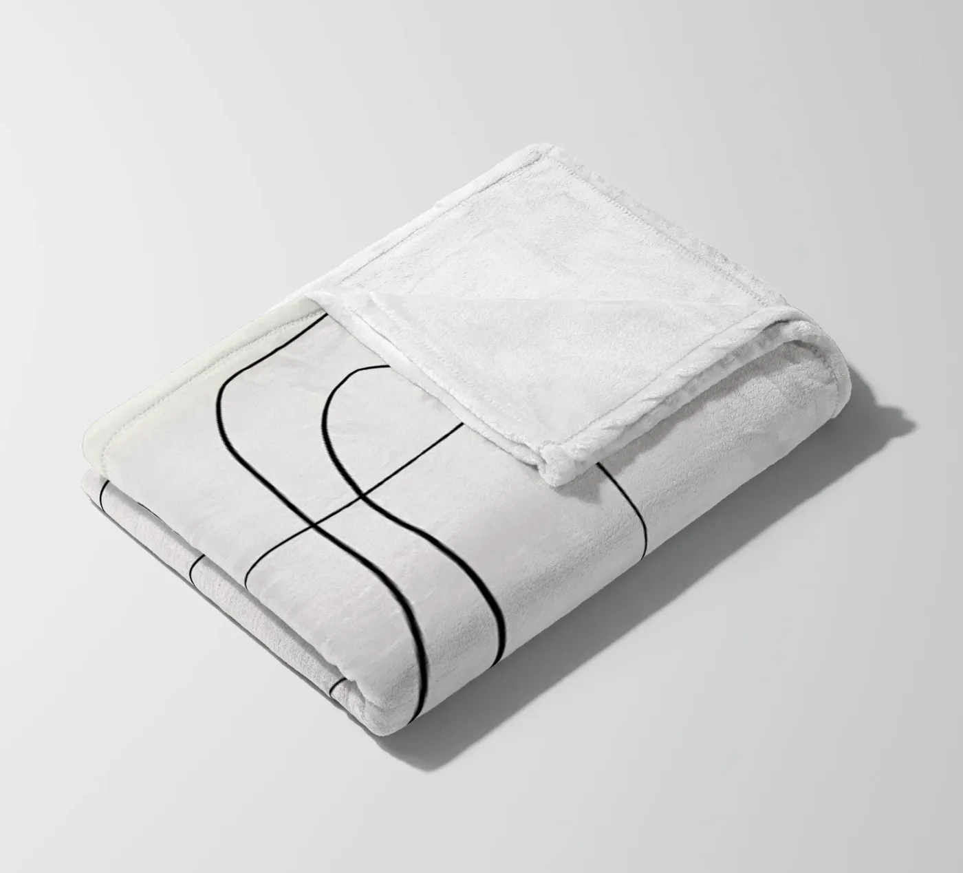 Traced 2 fleecedeken van Graphite
