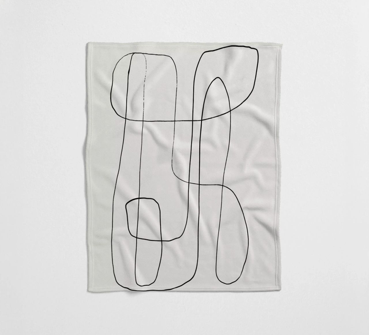 Traced 2 Fleecedecke von Graphite