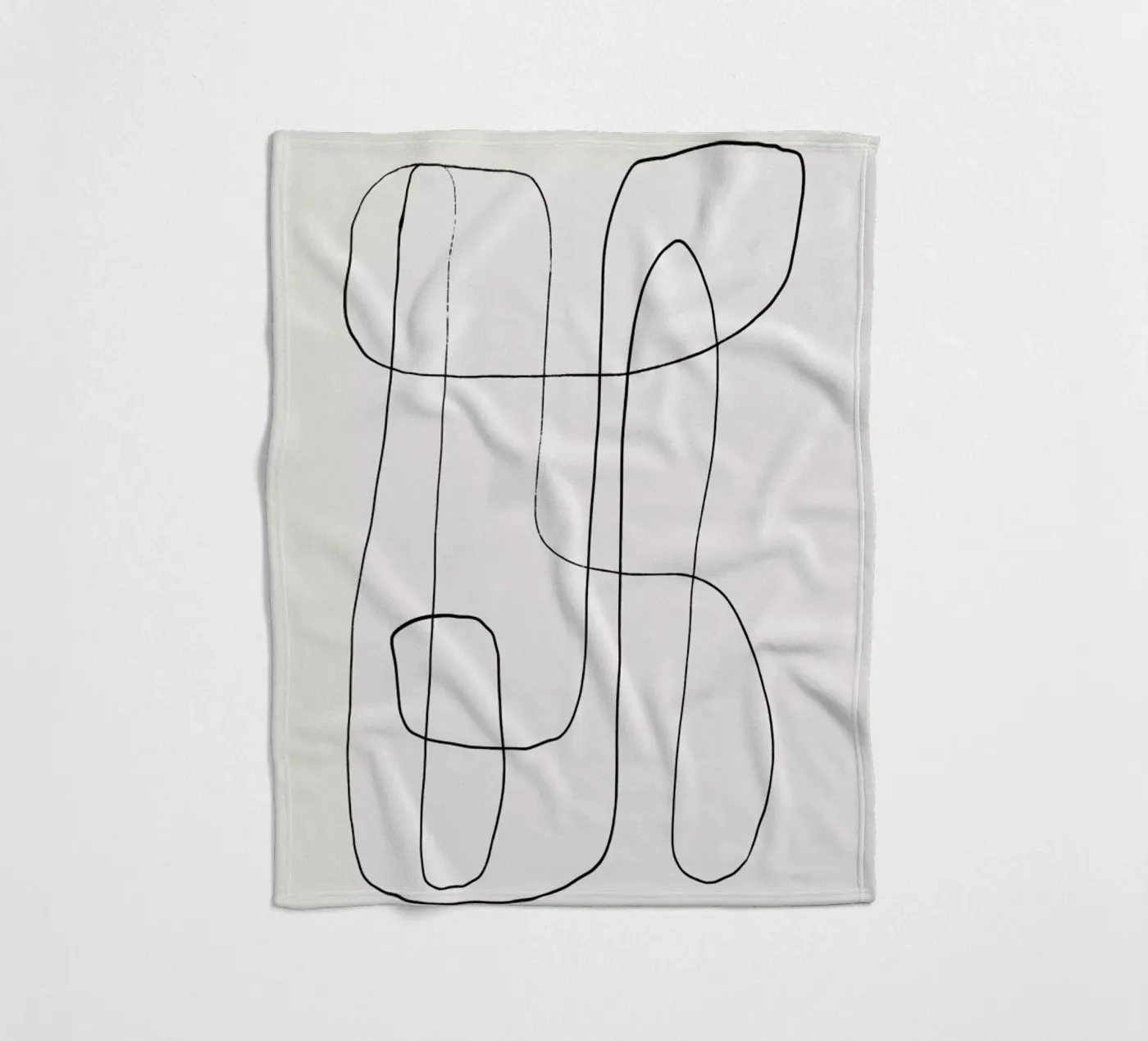 Traced 2 fleecedeken van Graphite