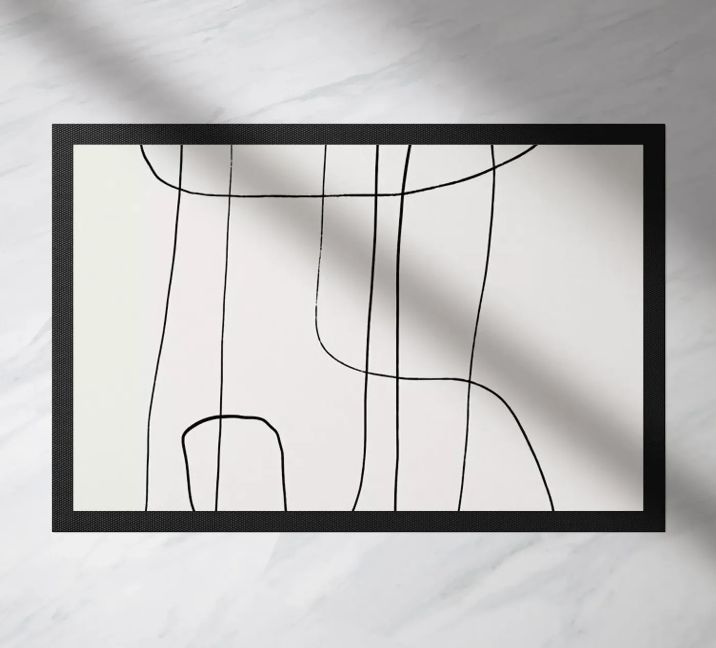 Traced 2 doormat by Graphite