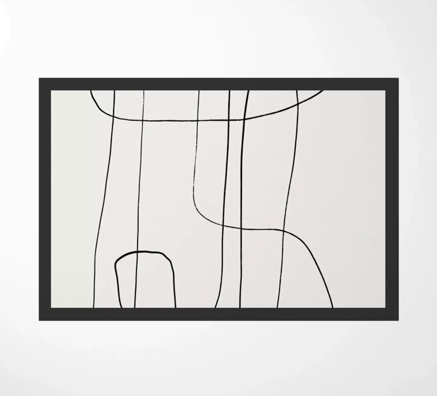 Traced 2 doormat by Graphite
