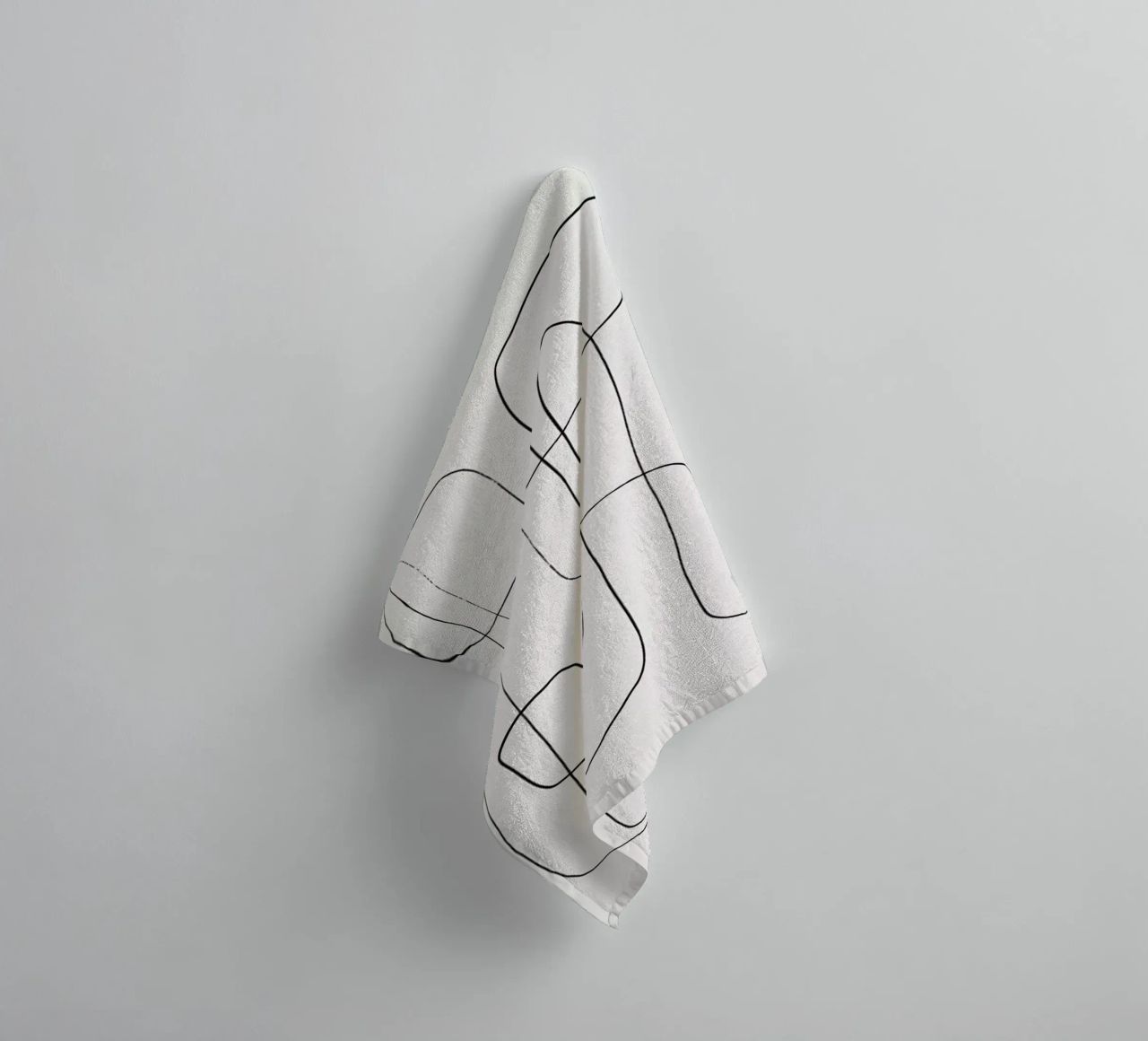 Traced 2 Handtuch von Graphite
