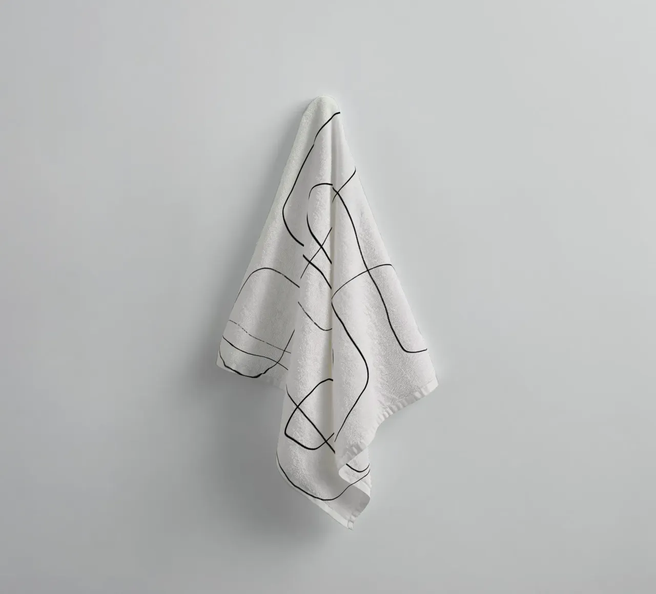 Traced 2 Handtuch von Graphite