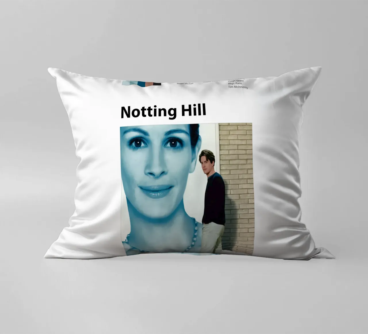 Notting Hill decorative cushion by 🎞 The Movie Wall